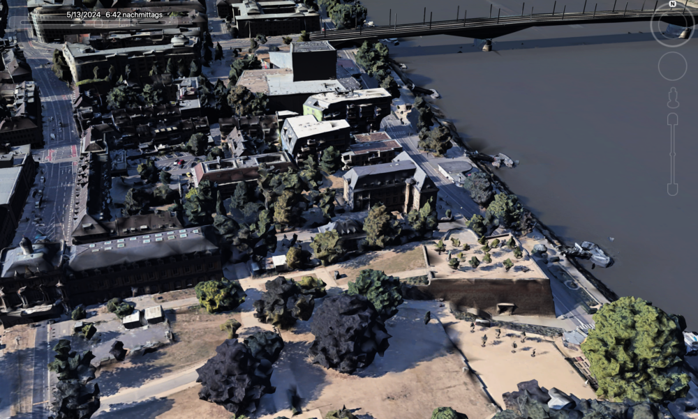 Screenshot Google Earth Pro