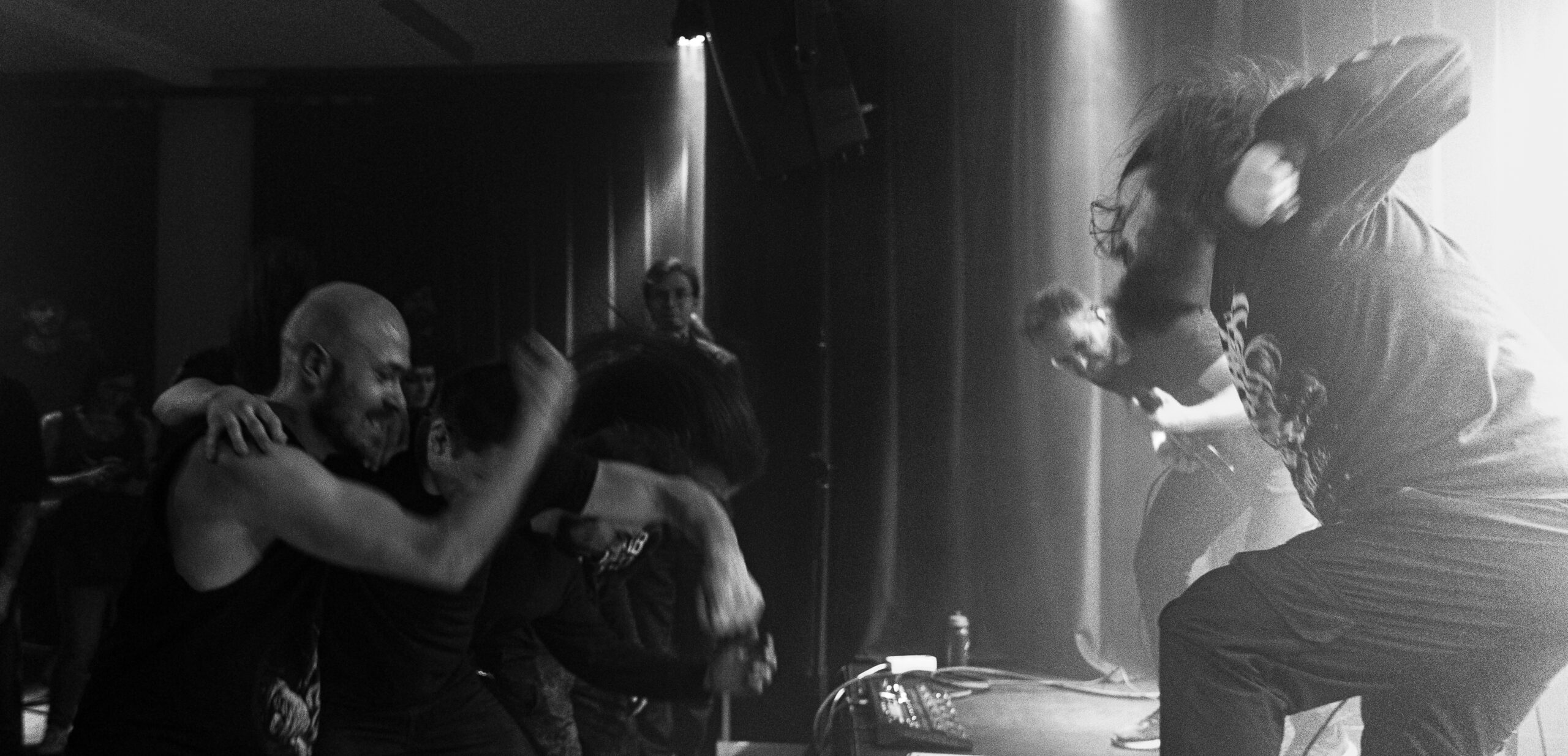 Metalcore in Schwarzweiß